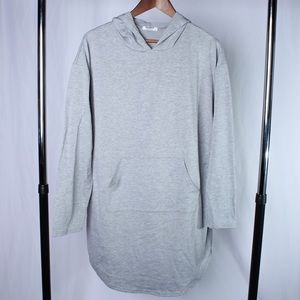 Zeagoo Womens Oversized Hoodie Sweatshirt X-Large Gray Kangaroo Pocket